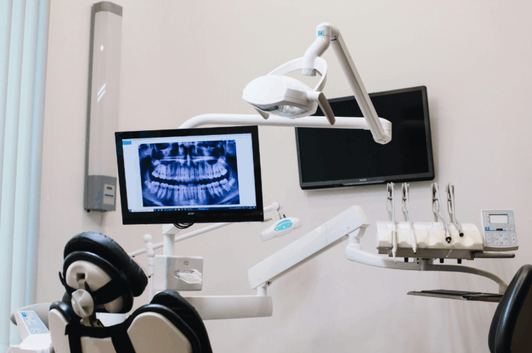 apex family dentistry oral health services, Modern dental treatment room with digital imaging and diagnostic technology